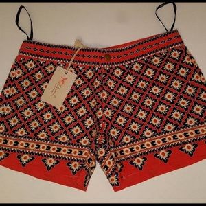 Vintage embroidered shorts